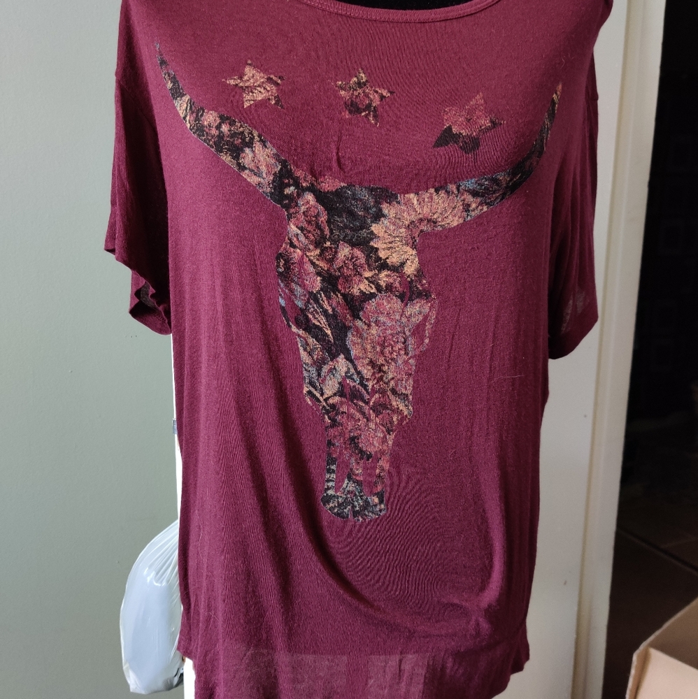 2/$10 Maroon shirt